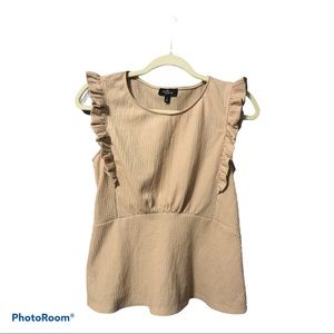 sleeveless babydoll top